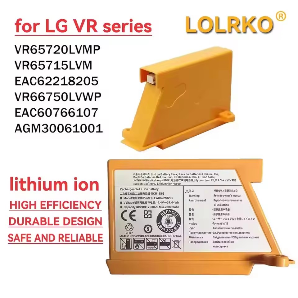 4S Lipo Battery 14.8V 6000Mah - Batteria per aspirapolvere robot di nuova