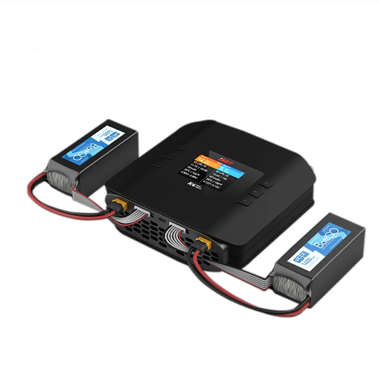 Isdt K4 Dual Lipo Charger - Nuovo Caricabatterie Intelligente ISDT K4 1~8S