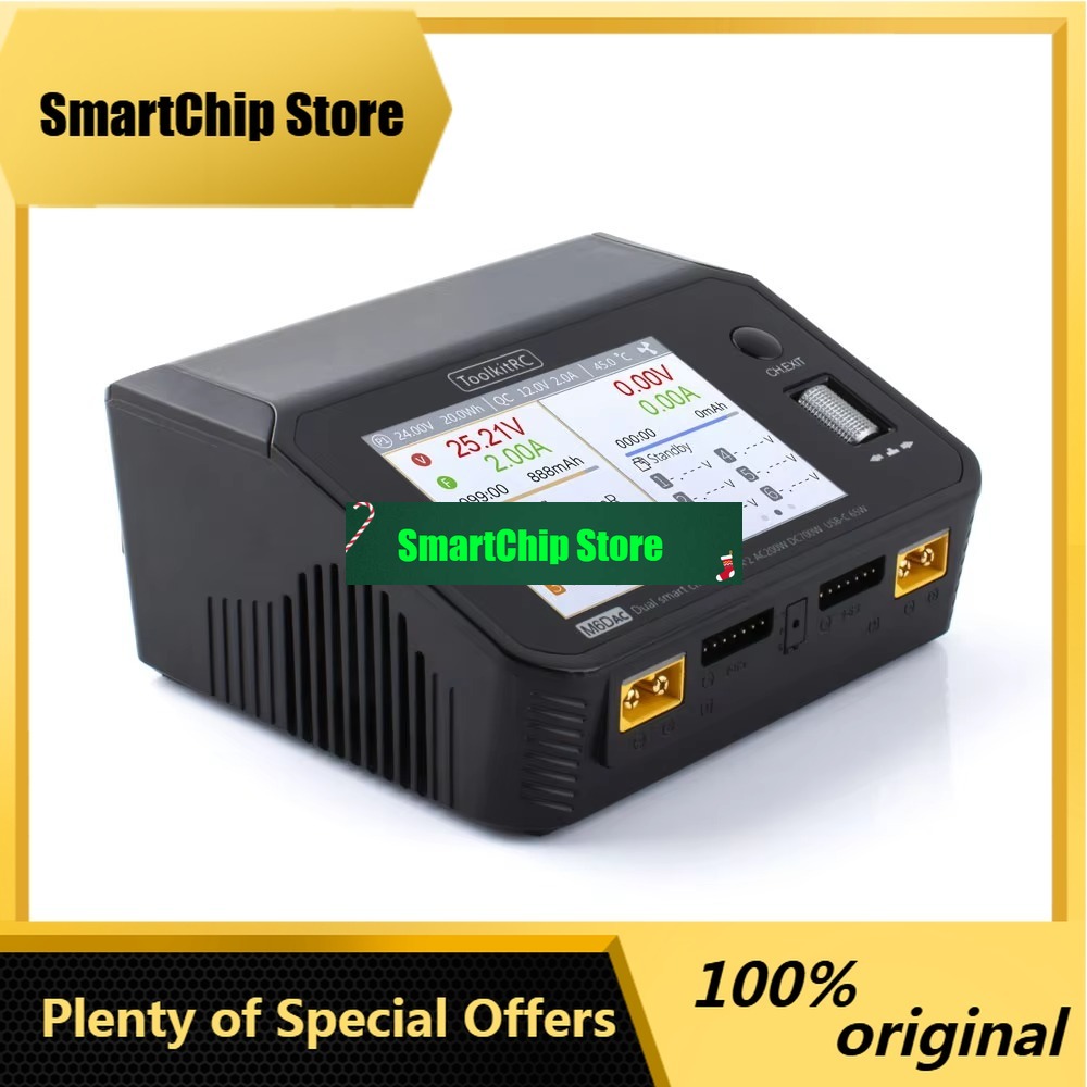 Toolkitrc M6Dac Smart Charger - SmCpToolkitRC M6DAC Caricabatterie e Scaricabatterie Intelligente