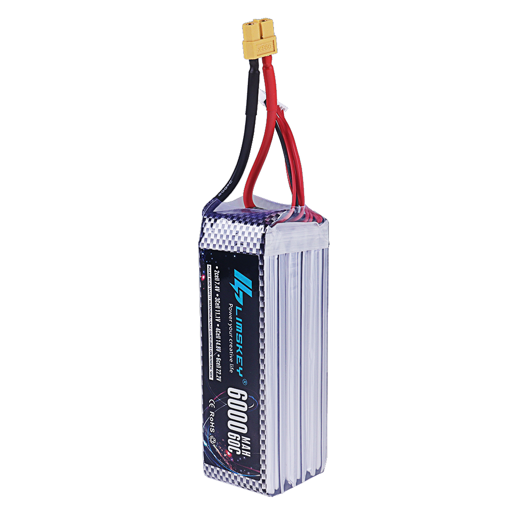 Batteria LiPo 7.4V 11.1V 14.8V - 4S Lipo Battery 14.8V 6000Mah recensione e prezzo