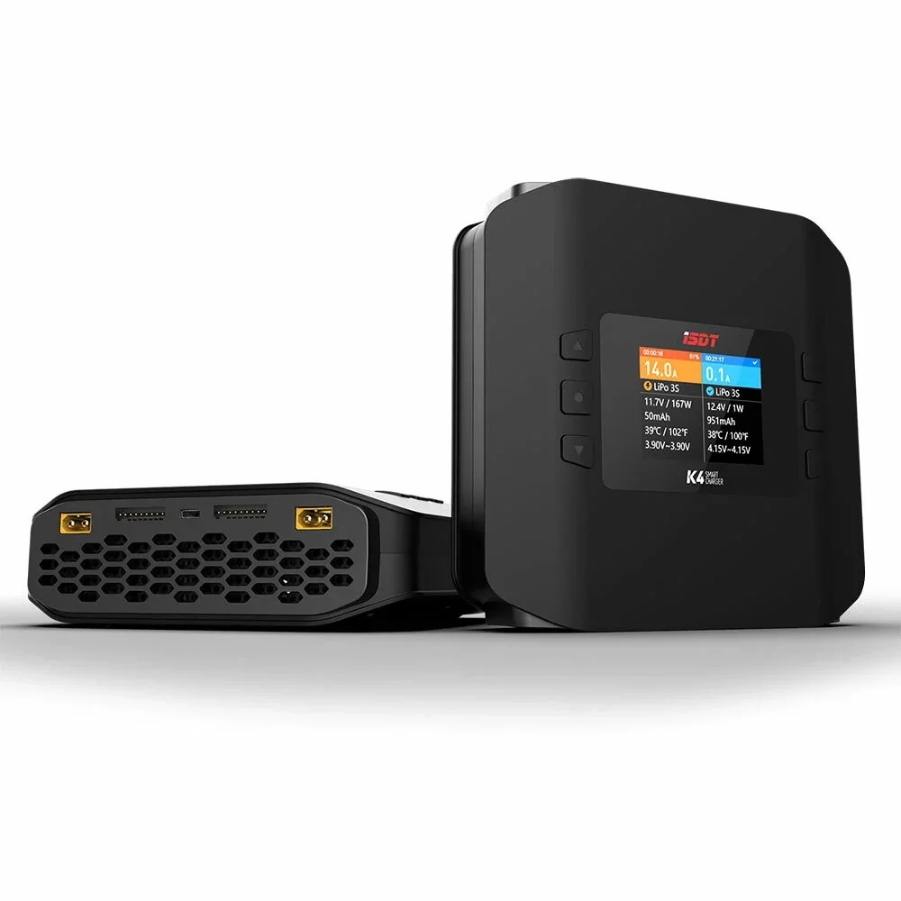 Caricabatterie intelligente a  - Isdt K4 Dual Lipo Charger recensione e prezzo