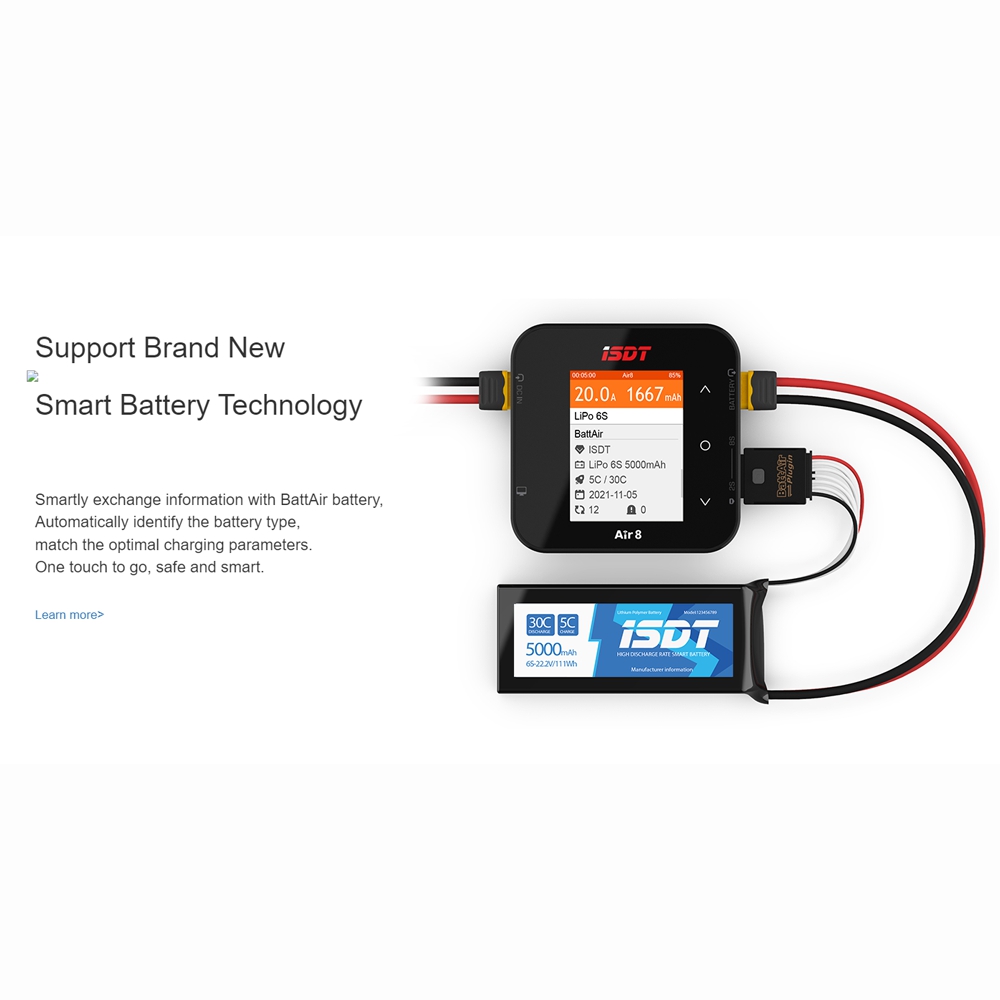 Nuovo Caricabatterie/Scaricaba - Isdt Air8 8S Lipo Charger recensione e prezzo